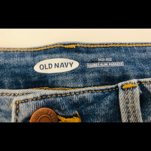 High Rise Jean Shorts - Picture 4 of 4